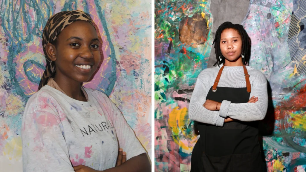Mbali and Primrose portraits